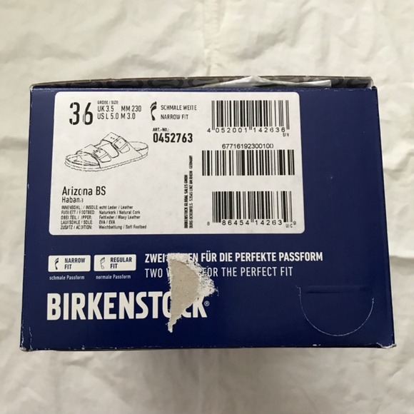 Birkenstock Arizona Oiled Leather Soft Footbed Size 36/Women's 5 - 5.5 Habana - Picture 16 of 16